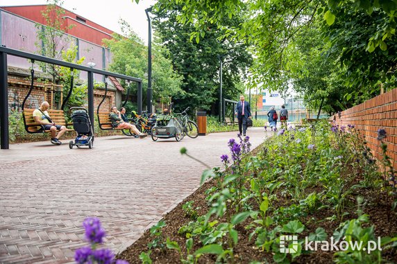 Ogród Kasztanowy już otwarty. To nowy park kieszonkowy w Krakowie