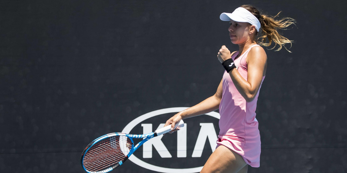 Magda Linette w  3. rundzie US Open