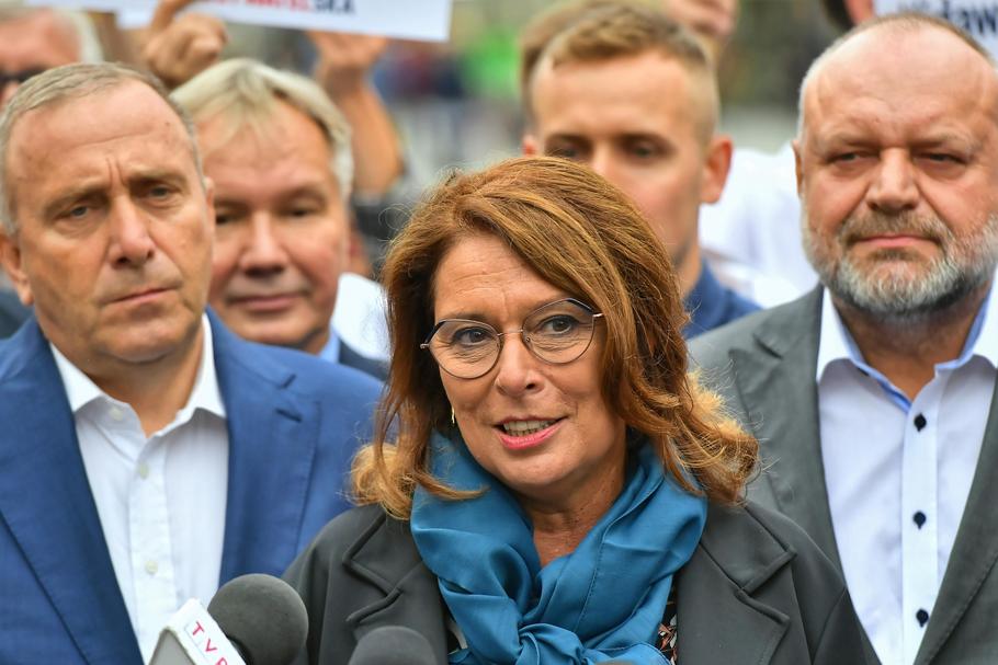 Kandydatka na premiera Koalicji Obywatelskiej Małgorzata Kidawa-Błońska. Jej propozycje podobają się ekonomistom bardziej