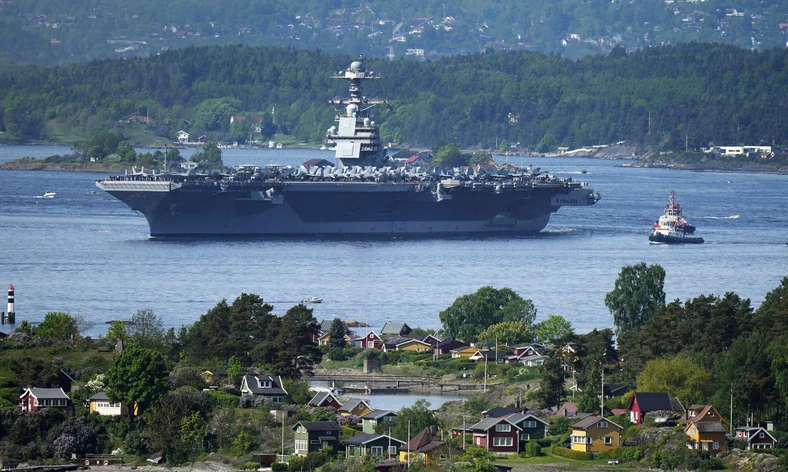 Lotniskowiec USS Gerald R. Ford przybył do Europy w ramach swojej pierwszej pełnoprawnej misji