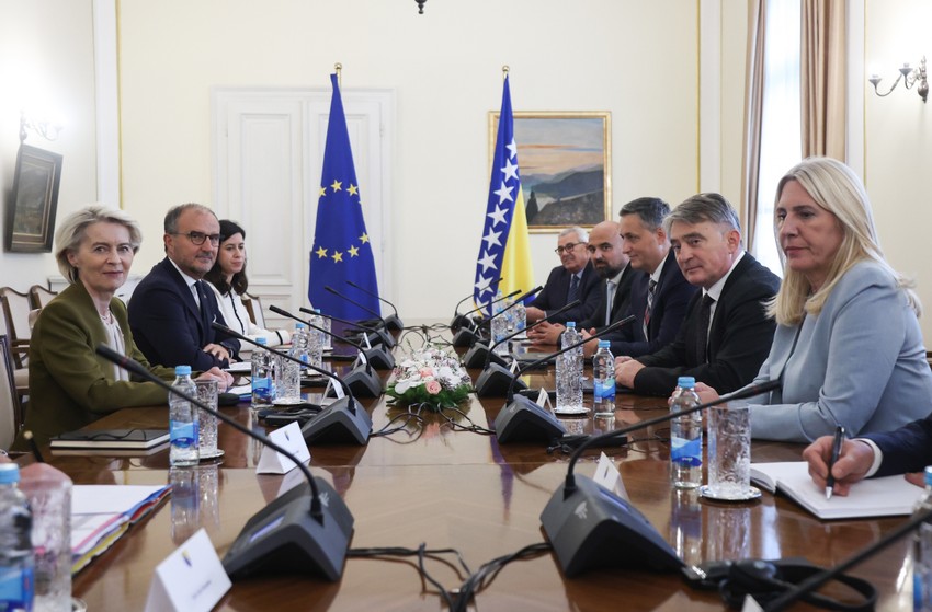 Predsedništvo BiH sa Fon der Lajen