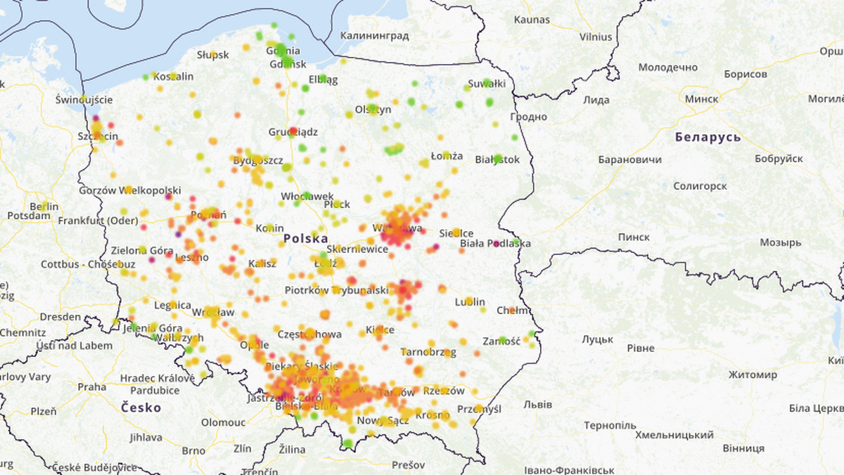 Smog w Polsce - 28 listopada. Stan, jakość i zanieczyszczenie powietrza