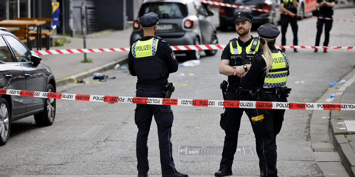 Strzelanina w Hamburgu tuż przed meczem Polski z Holandia. 