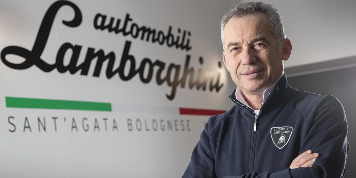 Maurizio Reggiani, Chief Technological Officer (CTO) w Automobili Lamborghini, odpowiada za badania i rozwój. 