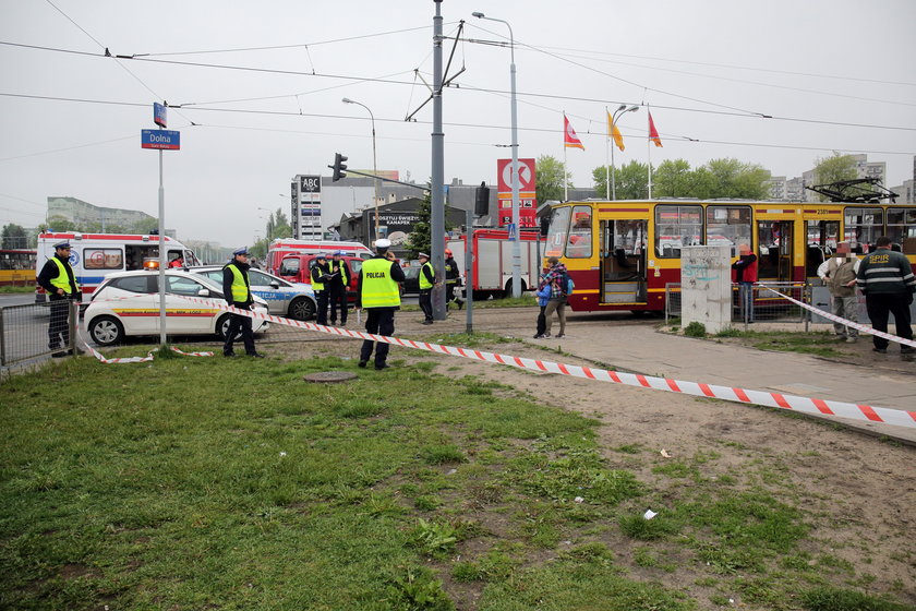 Katastrofa w Łodzi. Wykolejenie tramwaju MPK. Są ranni