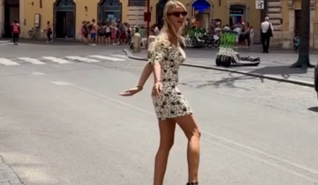 Sandra Kalinić u Italiji