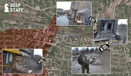 rosjanie maszerują przez centrum pokrowska. kijów nadal zaprzecza utra