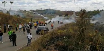 Starcia z siłami bezpieczeństwa w Wenezueli. Są ofiary