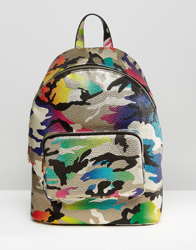 Metálfényű műbőr BERSHKA 4995 Ft