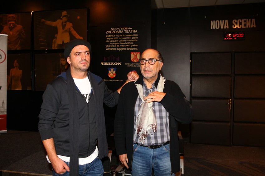 Voja Brajović i Sergej Trifunović igraju u predstavi "Voz"