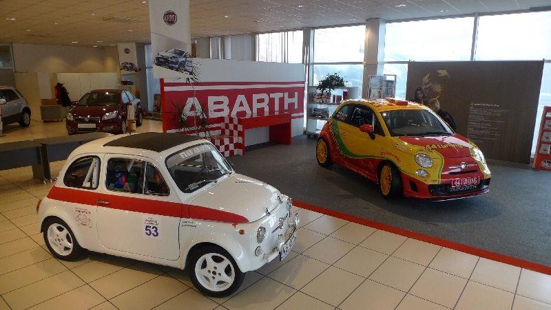 Abarth 500 w wersji rajdowej homologowany w Grupie R3T