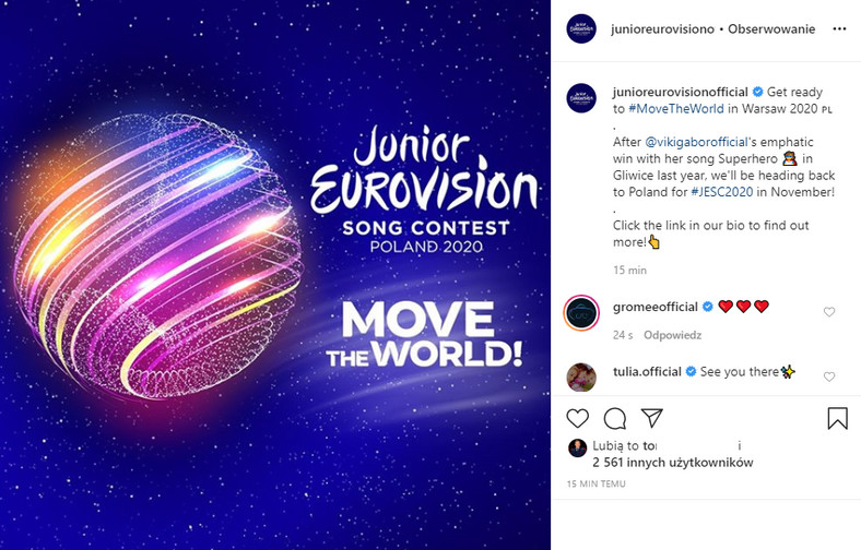 Logo Eurowizji Junior 2020