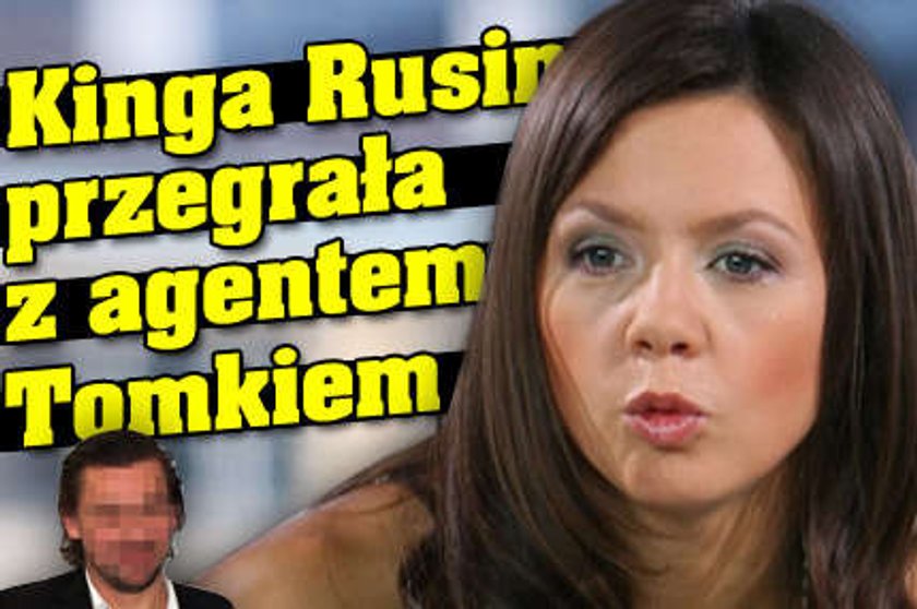 Kinga Rusin przegrała z agentem Tomkiem