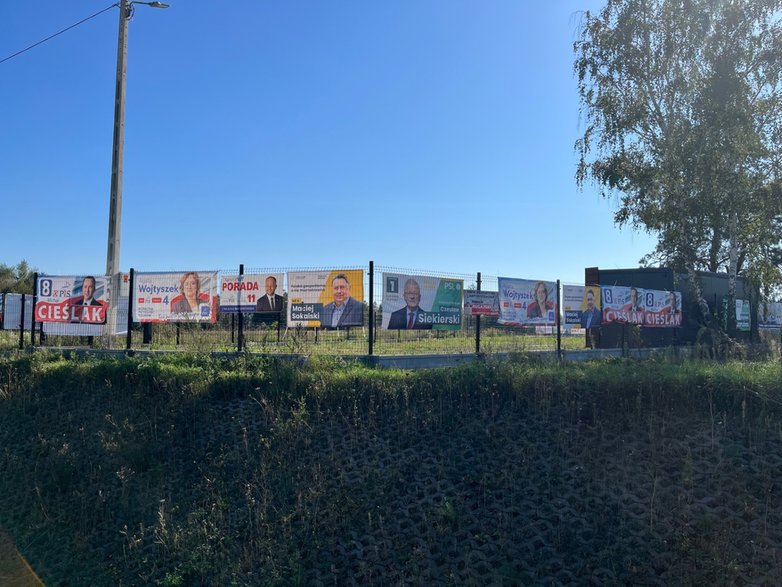 W Świętokrzyskiem aż roi się od plakatów wyborczych