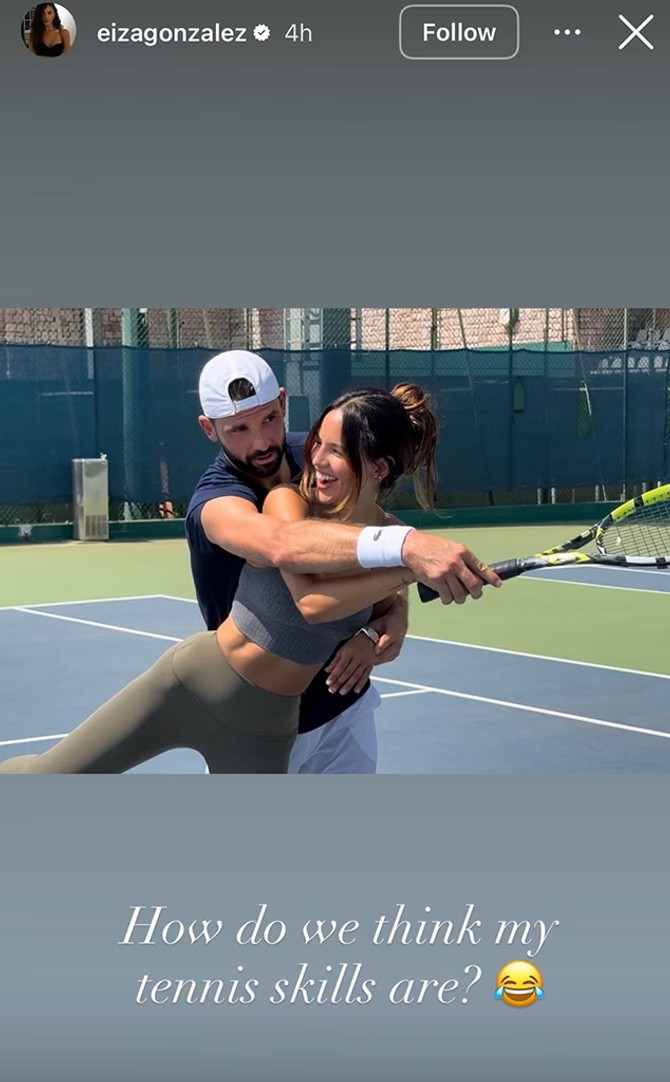 Grigor Dimitrov i Eiza Gonzales