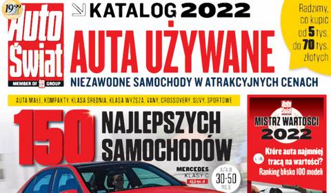Katalog 2022 "Najlepsze auta używane do 70 tys. zł" już w sprzedaży