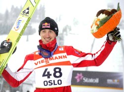 Małysz z brązowym medalem. Morgenstern mistrzem