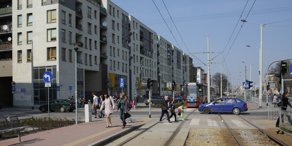 Światła stopują tramwaje