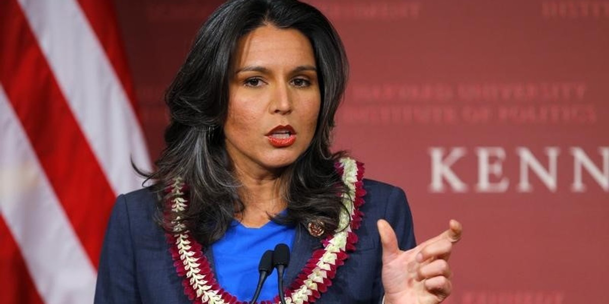 Hawaii congresswoman Tulsi Gabbard just took a secret 'fact-finding trip' to Syria