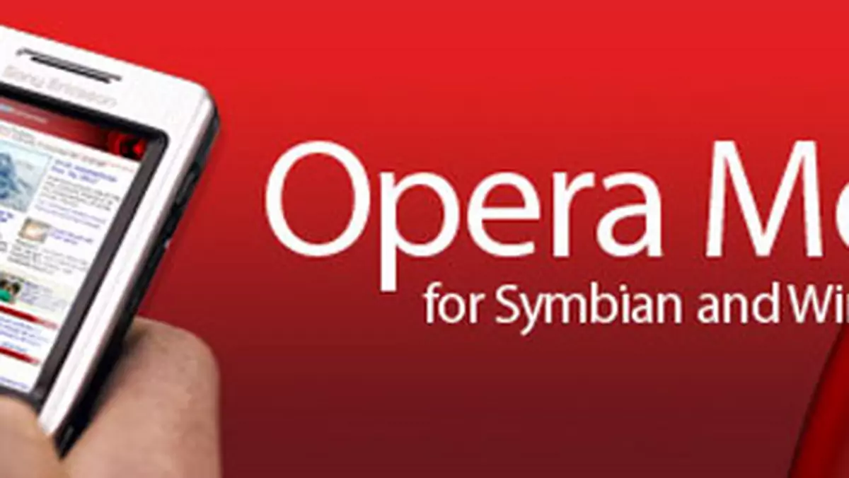 Opera Mobile liderem mobilnych przeglądarek internetowych