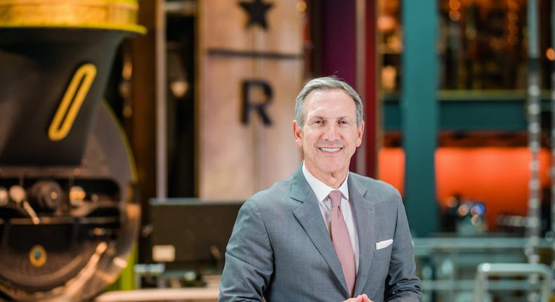 Howard Schultz is traveling back to Italy later this month.Starbucks