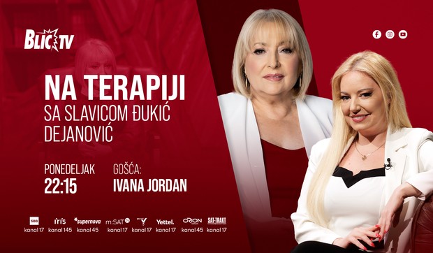 Ivana Jordan, emisija "Na terapiji sa Slavicom Đukić Dejanović"