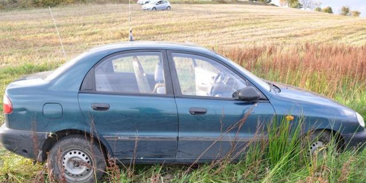 Trup prowadził auto