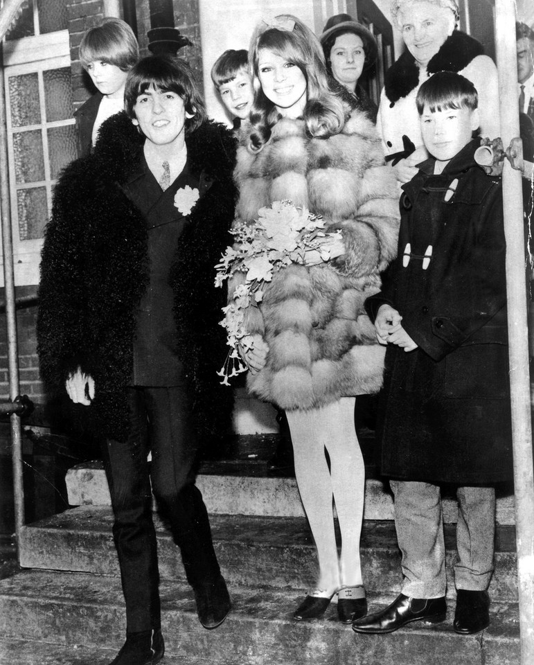 George Harrison i Patti Boyd, 1966