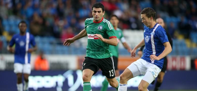 Liga Mistrzów: Wynik lepszy niż gra. Molde FK - Legia 1:1. WIDEO