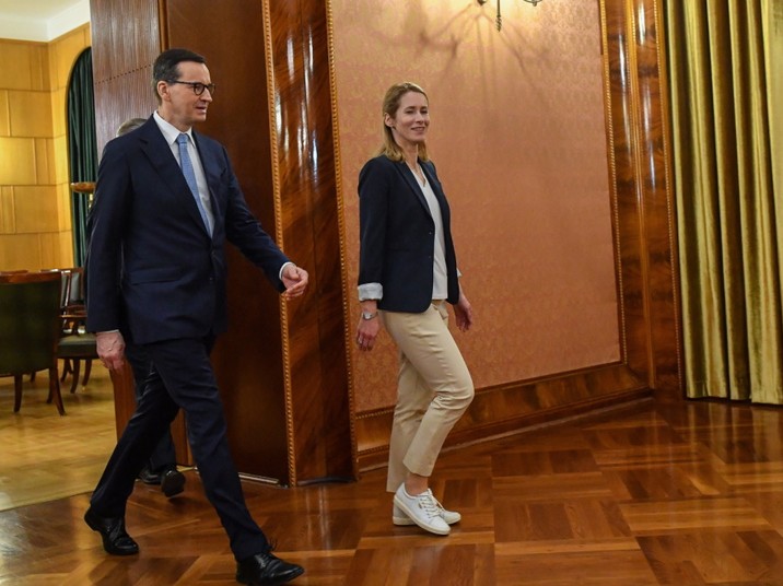 Kaja Kallas Mateusz Morawiecki