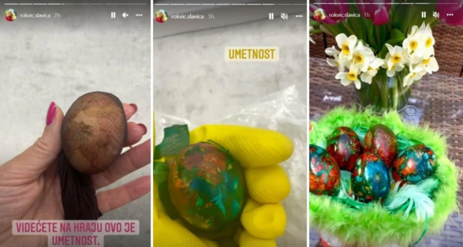 Uskršnja jaja u domu Rokvića