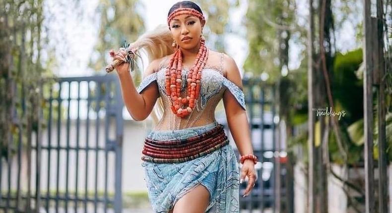 Nollywood movie star Rita Dominic [Instagram/AzzeNaija]