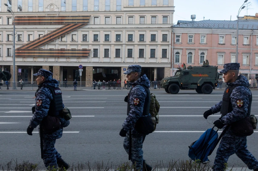 Vojska na ulicama Moskve