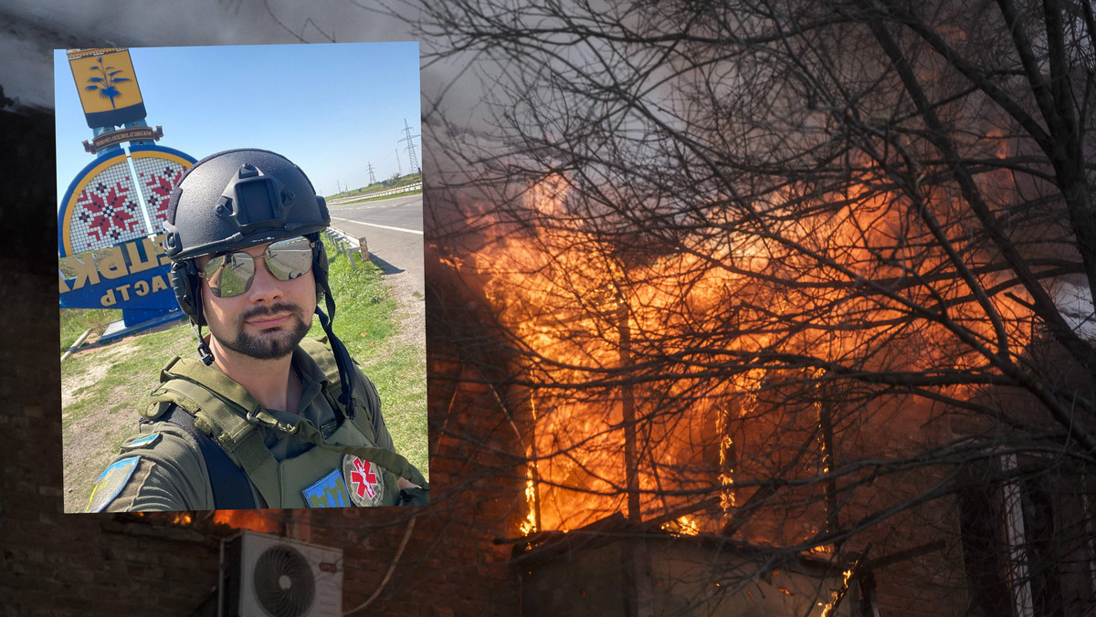 Sanitariusz o życiu na froncie. "Każdy się boi. Jeżeli mówi inaczej, kłamie"