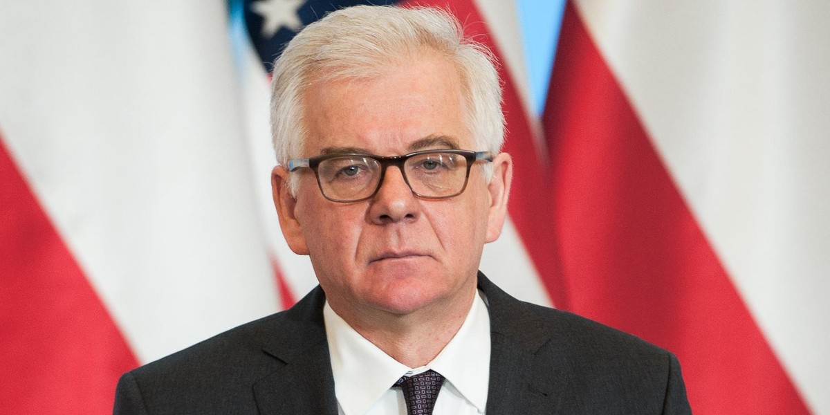 Minister spraw zagranicznych Jacek Czaputowicz