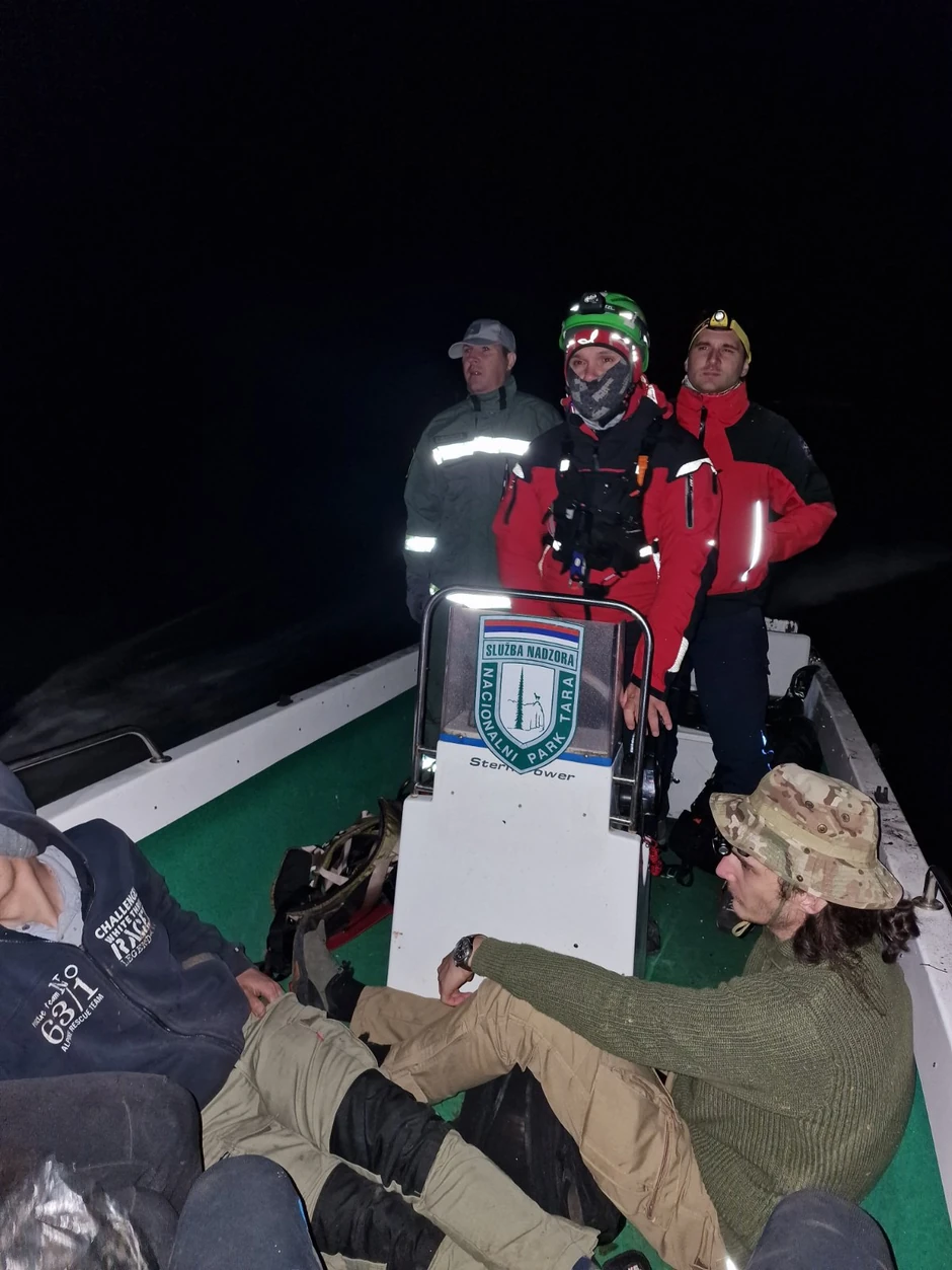 Spasavanje planinara na Tari