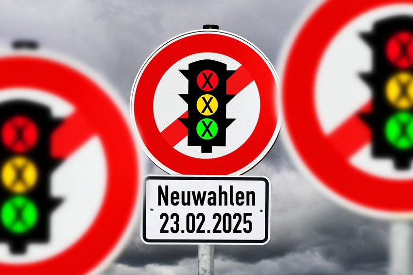 Izbori u Nemačkoj, fotomontaža