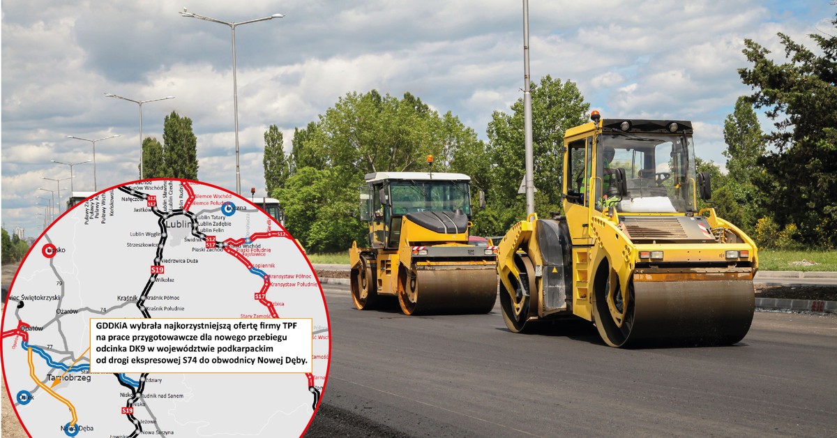 Mieszkańcy podkarpackich miejscowości odetchną z ulgą. Krajowa „dziewiątka” będzie miała nowy przebieg [MAPA]