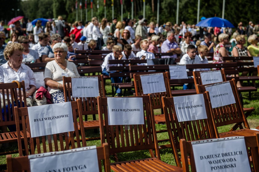 Uroczystość upamietniająca 77. rocznicę pierwszego transportu więźniów do KL Stutthof