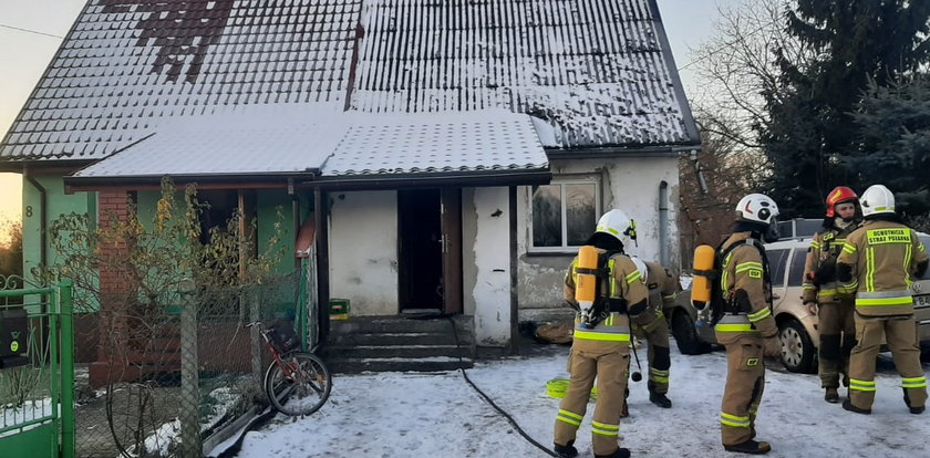 Tragiczna noc w Łódzkiem. Ogień i czad zabiły dwie osoby