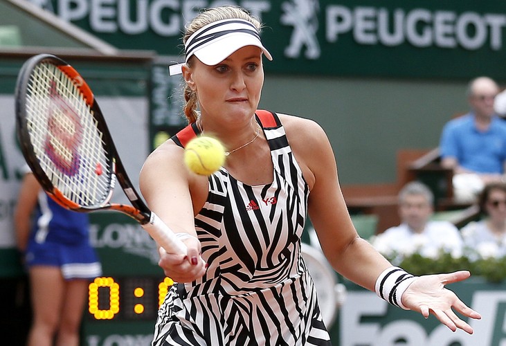 'Zebry' królują na strojach zawodników podczas French Open
