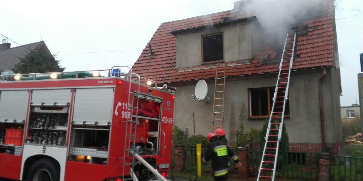 Tragedia w Miastku. W pożarze budynku mieszkalnego zginęły dwie osoby