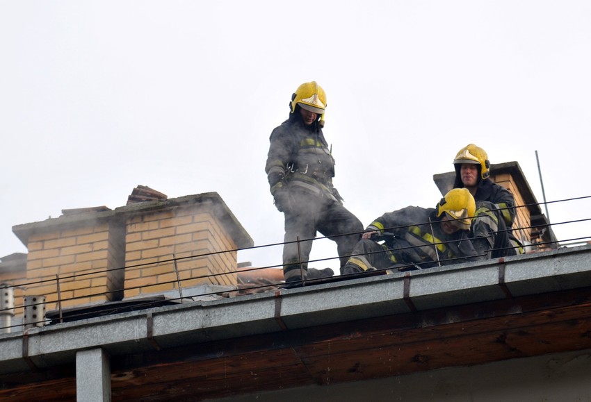 Požar u ulici Mileve Marić