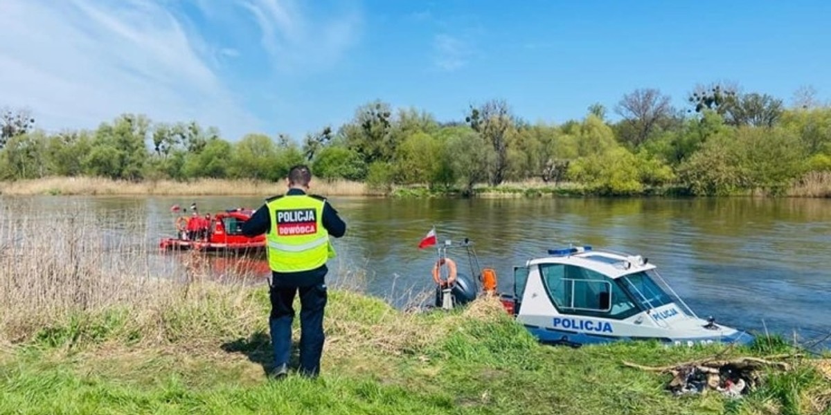 Wypadek na Odrze. Do rzeki wpadł 22-latek.