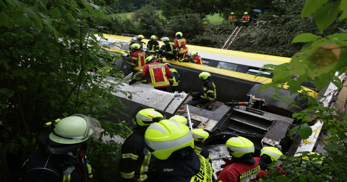 Allemagne : 3 morts dans le déraillement d'un train régional
