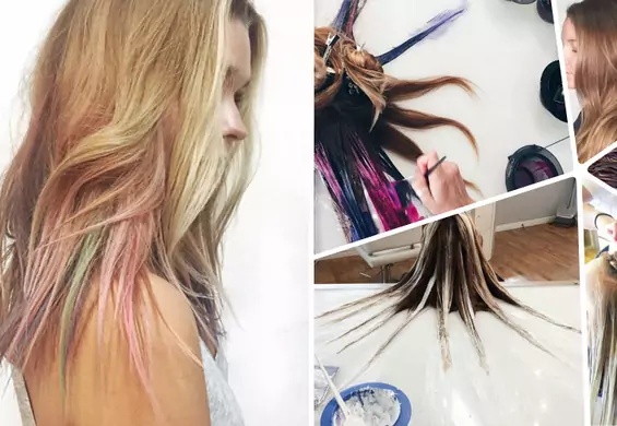 Nazywa się "fluid hair painting" i jest totalnie nową techniką farbowania włosów. A jaki daje efekt!