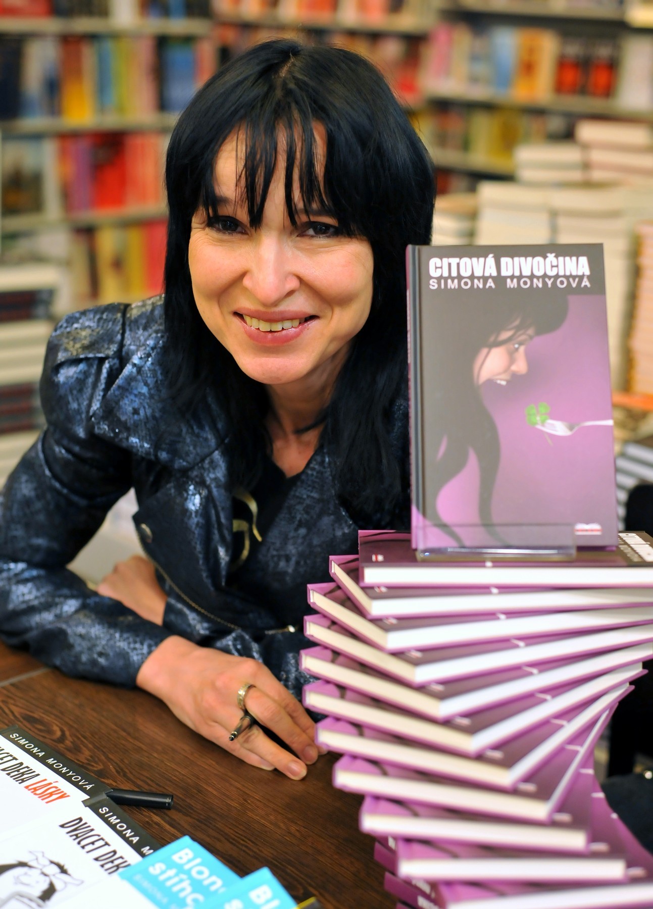 Spisovateľka Simona Monyová