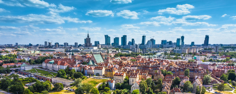 Warszawa panorama