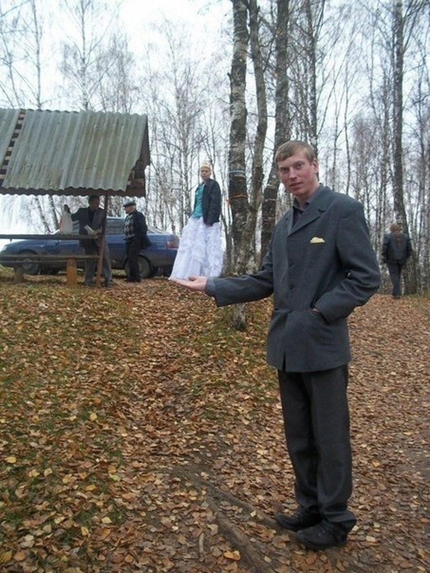 Najgorsze ślubne zdjęcia z Rosji!