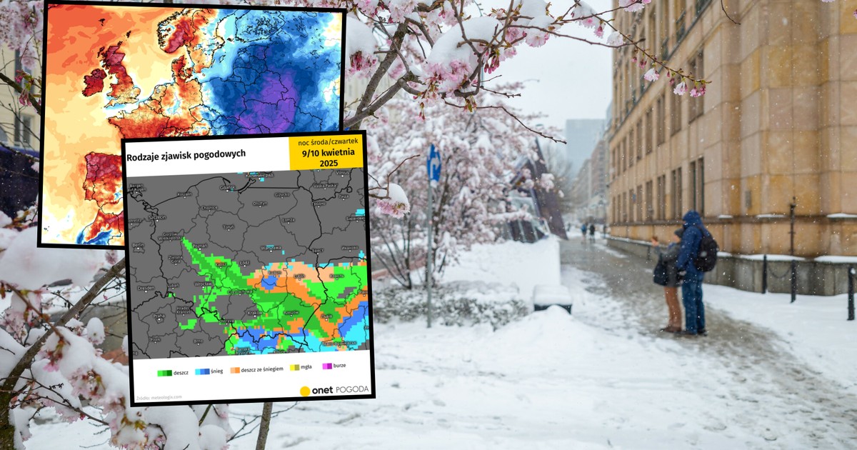 Do Polski sunie nowy "zrzut" arktycznego zimna. Sypnie śniegiem i ściśnie mróz